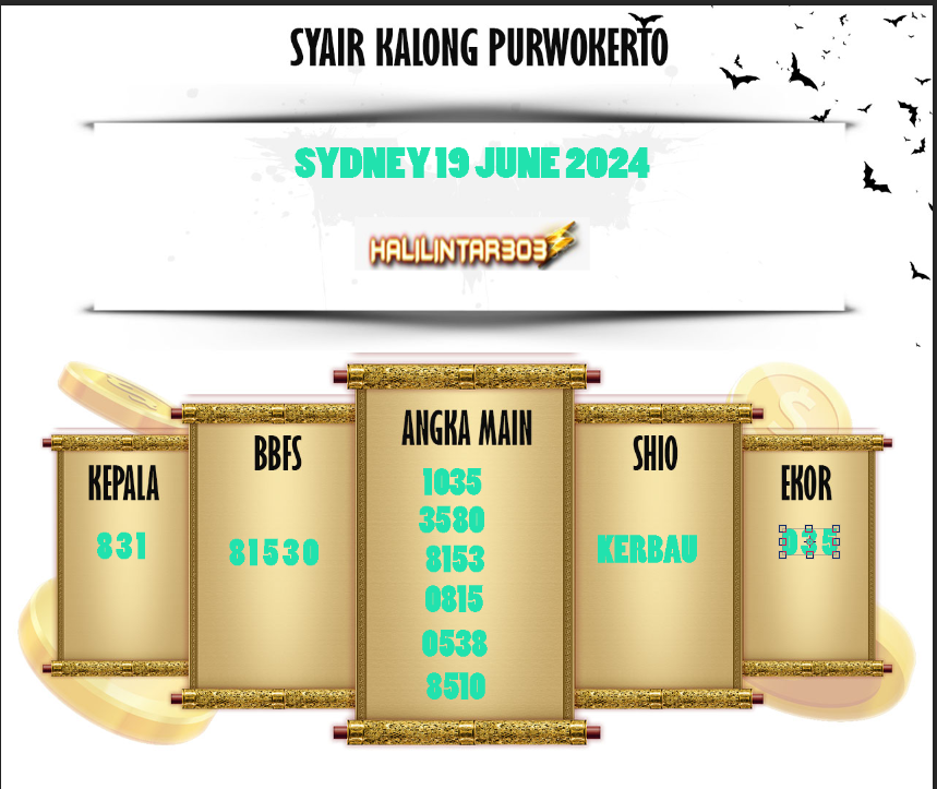 SYAIR SYDNEY 19 JUNE ( RABU ) 2024