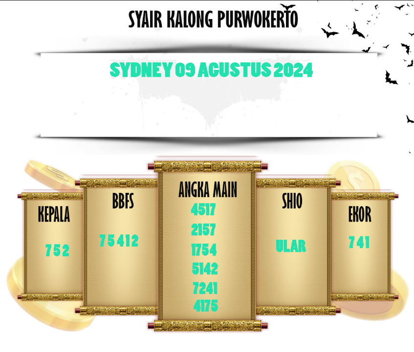 SYAIR SYDNEY 09 AGUSTUS ( JUMAT ) 2024