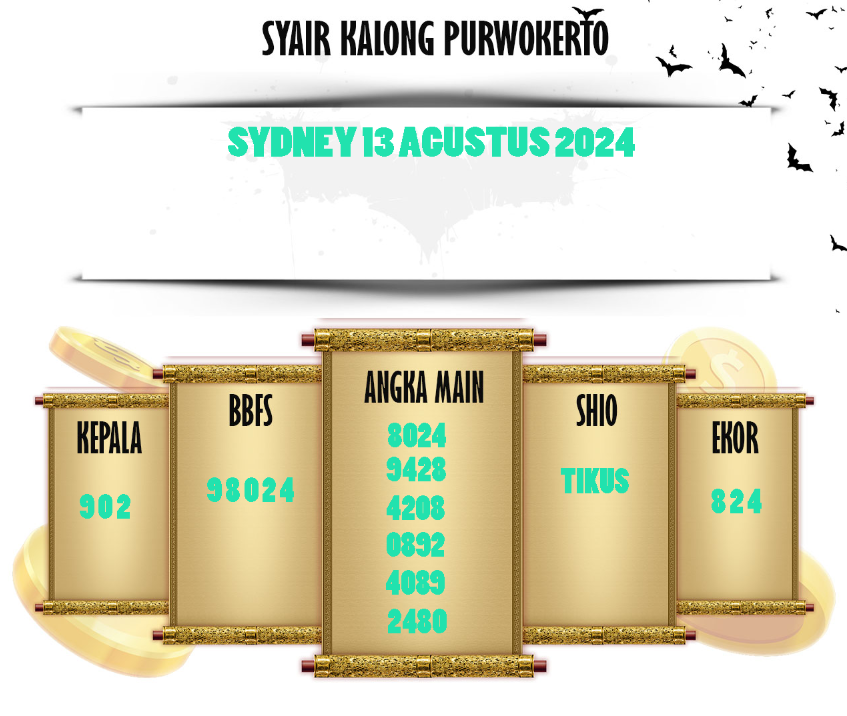 SYAIR SYDNEY 13 AGUSTUS ( SELASA ) 2024