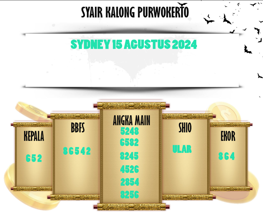 SYAIR SYDNEY 15 AGUSTUS ( KAMIS ) 2024